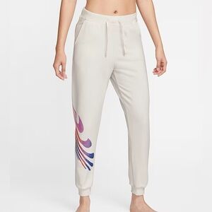 Nike Yoga Luxe A.I.R. Women's 7/8 High-Rise Fleece Joggers size LARGE